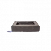 Let's Sleep Comfy Cushion Dog Basket Anthracite Medium