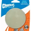Chuckit! Max Glow Ball Large – Selvlysende og slitesterk hundeball for mørketiden