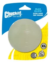 Chuckit! Max Glow Ball XL – Ekstra stor selvlysende hundeball for mørketiden