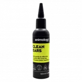 Animology Clean Ears 100ml – Vegansk og Mild Ørerens for Hund (Fjerner Voks)