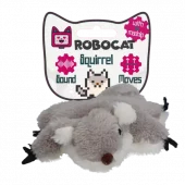 Robocat Squirrel Interaktiv Katteleke – Bevegelig ekorn med lyd og Madnip