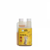 Excellent Pets Lakseolje 250 ml for Katt – Omega-3 for Pels, Hud og Smidige Ledd