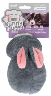 Bunny Puppy Chubby Kosedyr | Beroligende Valpeleke med Lavendel, Squeaker & TPR Gummi