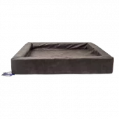 Let's Sleep Comfy Cushion Dog Basket Anthracite Large