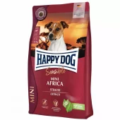 Happy Dog Sensible Mini Africa Struts (4 kg) – Kornfritt for Liten sensitiv hund