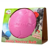 Jolly Soccer Ball L (20cm)  Rosa – Punkteringsfri fotball til hund