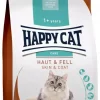 Happy Cat Sensitive Hud & Pels 4 kg – Tørrfôr for Følsom Hud (Biotin & Omega 3/6)
