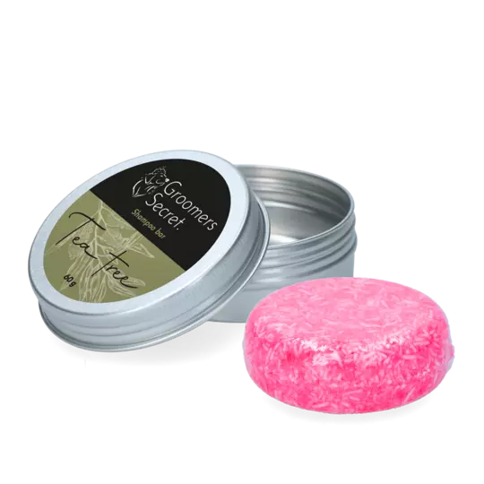 Groomers Secret Shampoo Bar Tea Tree – Fast hundesjampo og balsam med dyprens