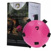 Excellent Horse Maximus Fun Play Ball Rosa – Slitesterk Aktiviseringsball til Stall og Eng