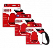 KONG Retractable Leash Terrain Rød XS