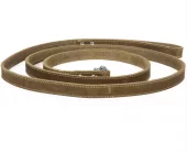 Top Leather leie bånd, oljet, naglet og sydd, Oliven grønn 18mm*180cm