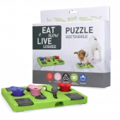 Eat Slow Live Longer Puzzle Rectangle
