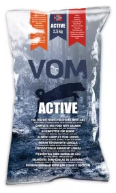 VOM Active fullfôr m/Laks (NORSK) Kjøttboller, 2,5 kg