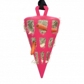 Excellent Horse Slowfeeder Gulrot 22 cm Rosa – for Høy & Mental Aktivitet