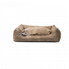 Let’s Sleep Sweet Dreams Hundeseng Taupe XL – Stor og myk hundekurv med løs pute