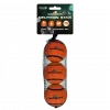 Dog Comets Neutron Star Medium 3pk Oransje – Slitesterke og tannvennlige tennisballer med lyd (6 cm)