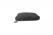 Let's Sleep Plush Pillow Dog Bed L Anthracite