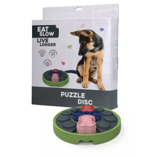 Eat Slow Live Longer Puzzle Disc
