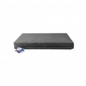 Let's Sleep Mellow Mattress Orthopaedic Bed Anthracite Medium
