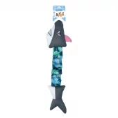 CoolPets Pull Me! Sharky Flamingo – Flytende draleke og vannleke til hund