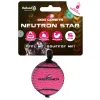 Dog Comets Neutron Star Small Rosa – Slitesterke og tannvennlige tennisballer med lyd (5 cm)