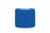 Excellent Animal Glitter Bandasje 5 cm Blå – Selvklebende Teip for Kompresjon og Beskyttels