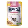 Happy Cat Våtfôr 85g – Kornfri Pouch Fjærkre (Kattunge, Immunstøtte & Vekst)