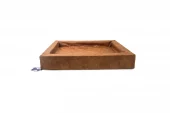 Let's Sleep Comfy Cushion Dog Basket Cognac XLarge