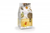 Puur Dvergpapegøye Fôrblanding 750 g – Gourmetfôr med Chia, Banan & Linfrø