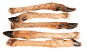 Snack'it Rådyrunderben Med Pels | Hypoallergent Vilt-Tygg | Lavt Fett (2%) & Magevennlig