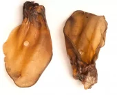 Snack'it Tørket Okseøre M/ Muskel | Langvarig Tygg for Tannrens | Protein 86% & Lavt Fett