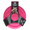 Dog Comets UFO Flyer Rosa – Slitesterk og flytende frisbee i skånsom TPR-gummi