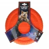 Dog Comets UFO Flyer Orange – Slitesterk og flytende frisbee i skånsom TPR-gummi