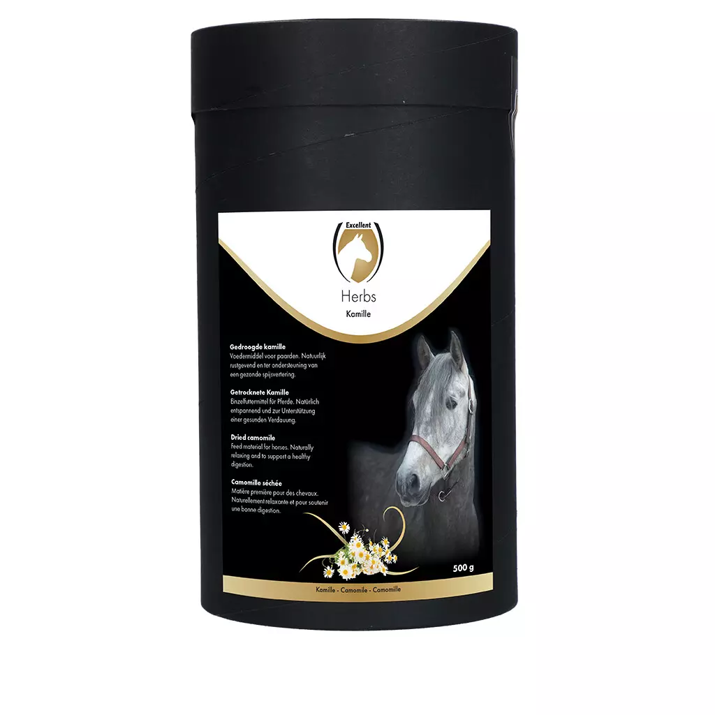 Excellent Herbs Kamille 500 g – Naturlig beroligende for hest og fordøyelse