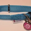 Trine Trygg Halsbånd Babyblå L 25mm 42-70cm
