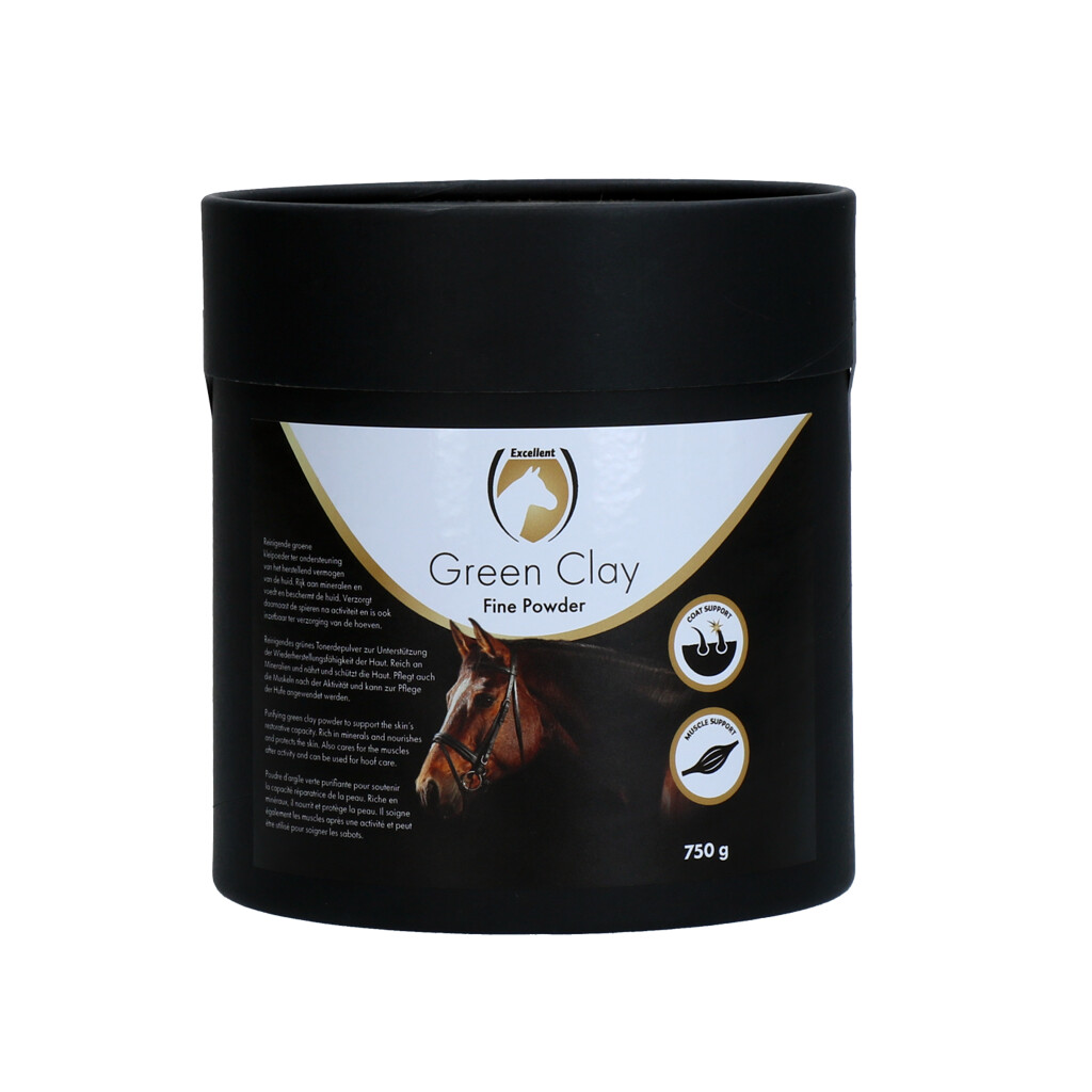 Excellent Horse Green Clay Fine Powder 750g