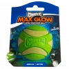 Chuckit! Max Glow Ultra Squeaker Medium – Selvlysende hundeball med pipelyd som flyter i vann