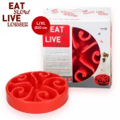 Eat Slow Live Longer Original Large – Matskål mot sluking 30 cm