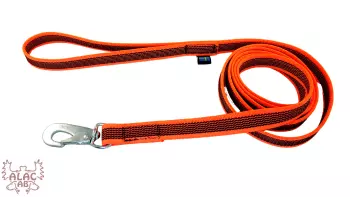 Alac Antislipp-kobbel 3 meter Rosa – Sklisikkert hundebånd med solid Alac-krok