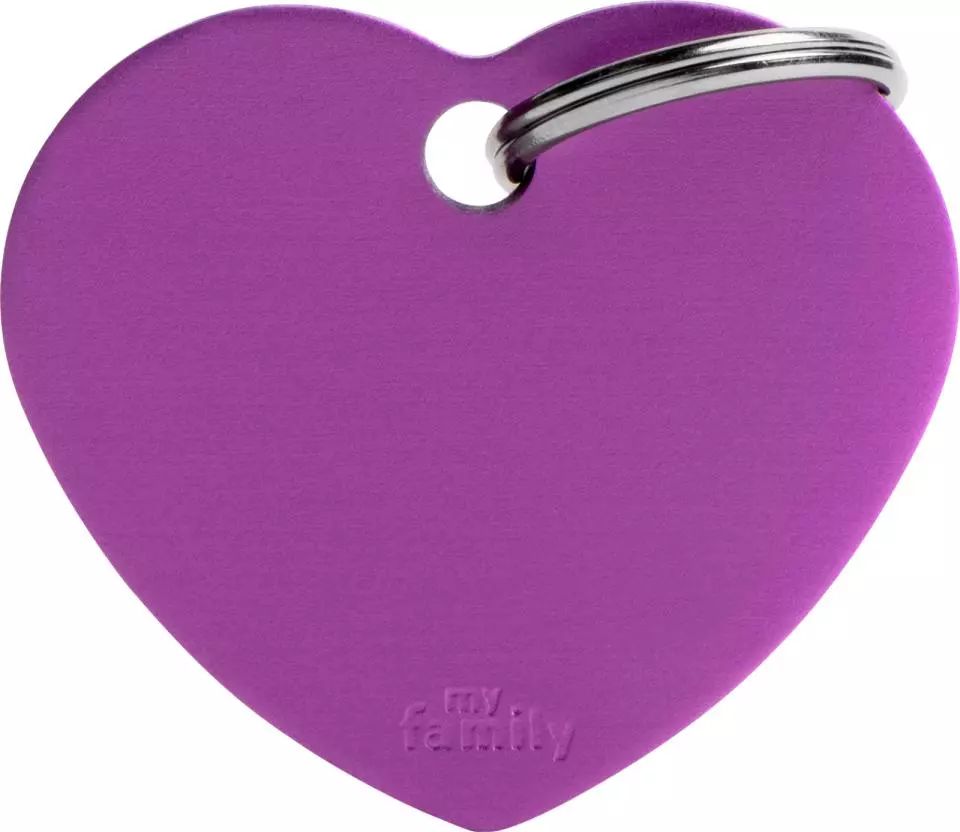 MyFamily Basic, hjerte lilla L