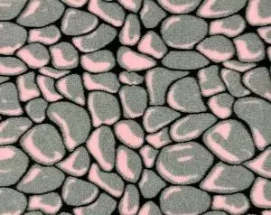 Vetbed Pebbles - rosa 100*150cm