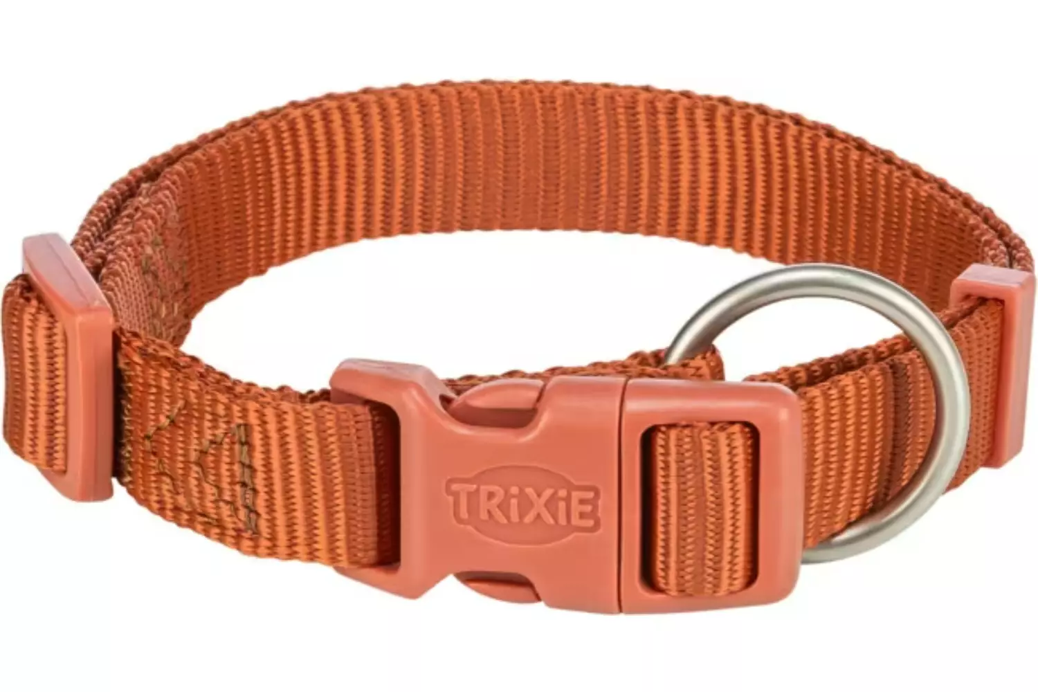 Halsb. Premium 40-65cm 25mm L/XL Rust M/Hurtiglås
