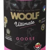 Woolf Boksemat Gås med bringebær 400g