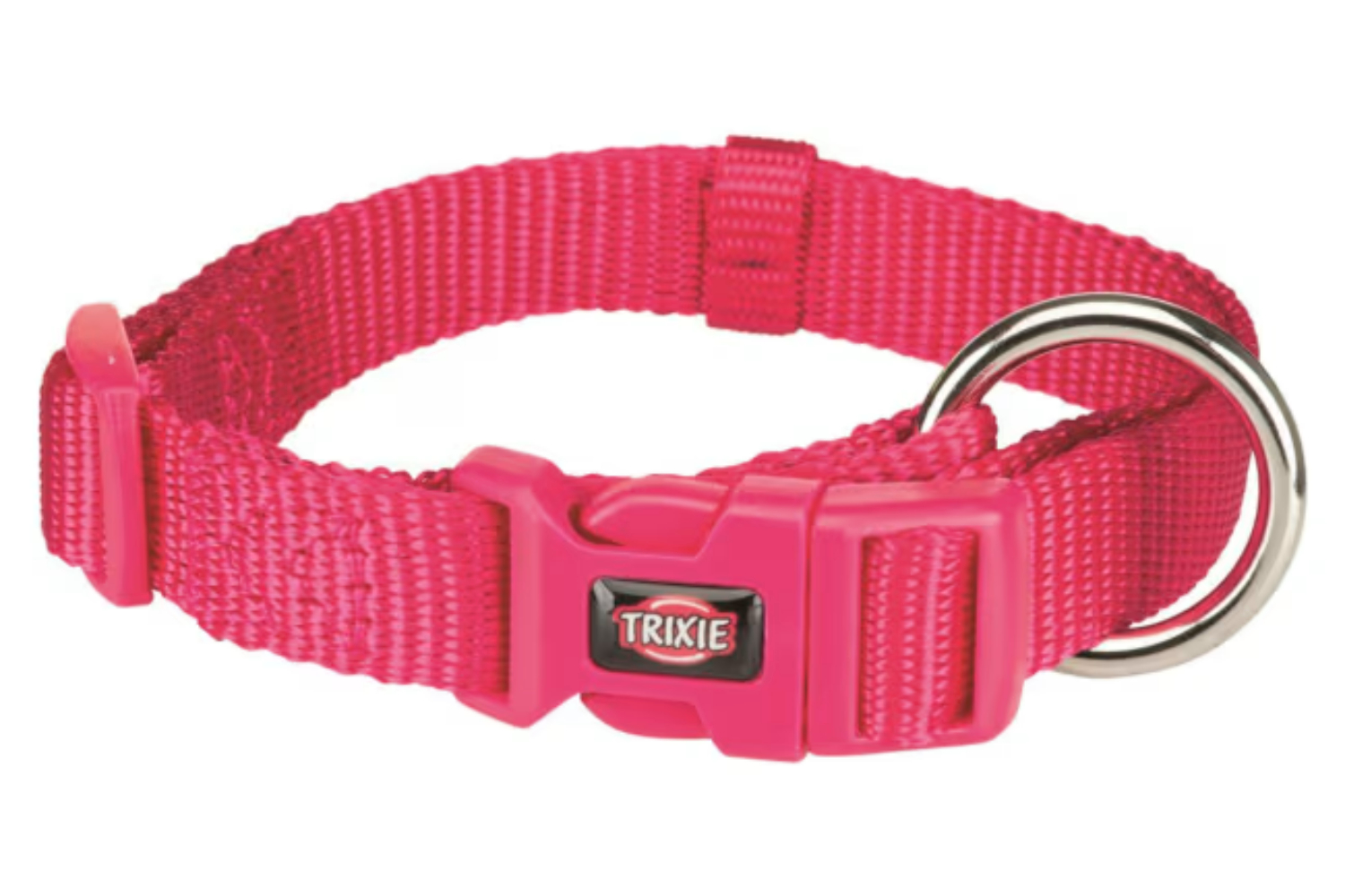 Halsb. Premium 201711 40-65cm 25mm L/XL Fuchsia M/Hurtiglås