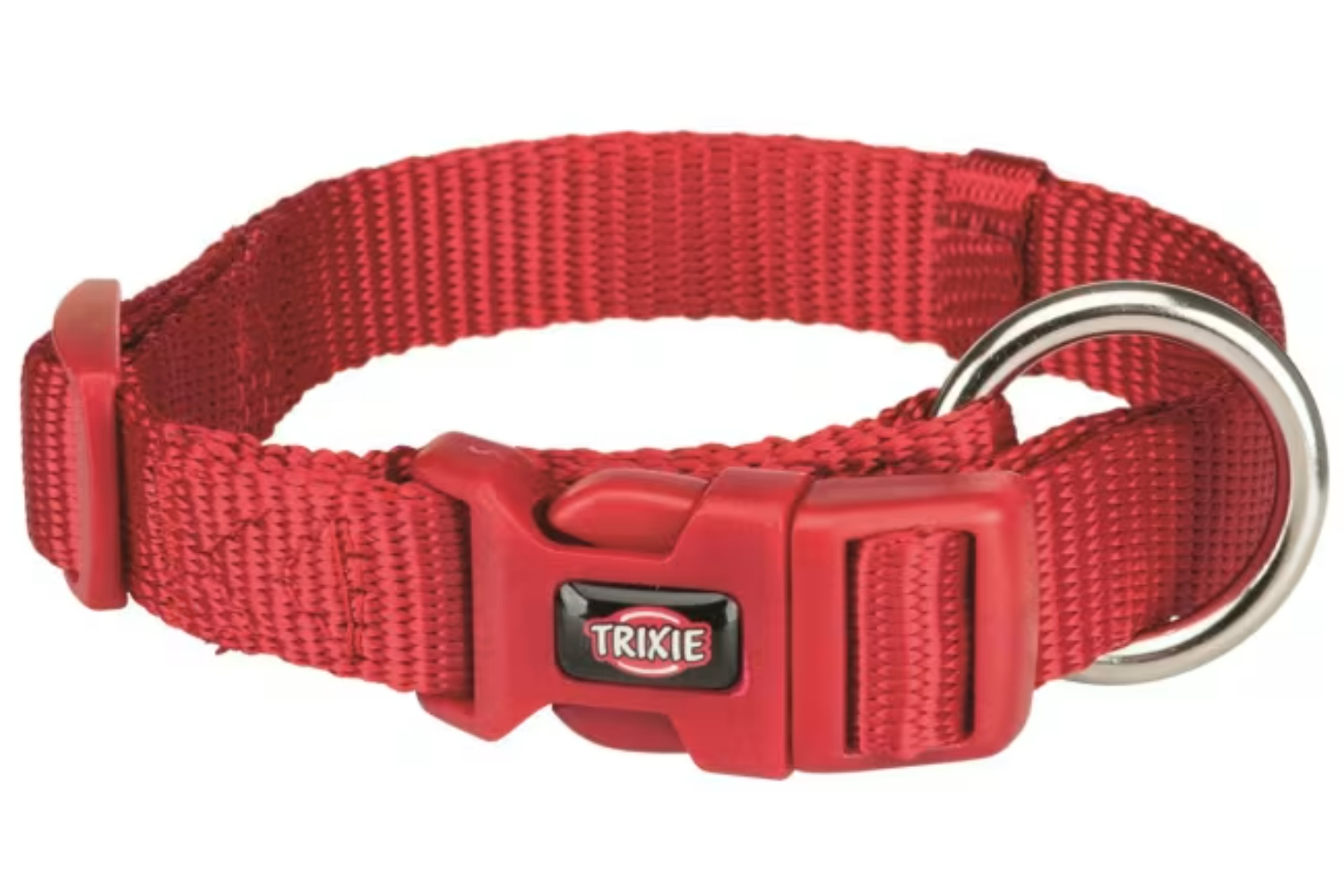 Halsb. Premium 201503 30-45cm/15mm S/M Rød M/Hurtiglås