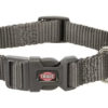 Halsb. Premium 201416 22-35cm/10mm XS/S Grafitt Grå M/Hurtiglås