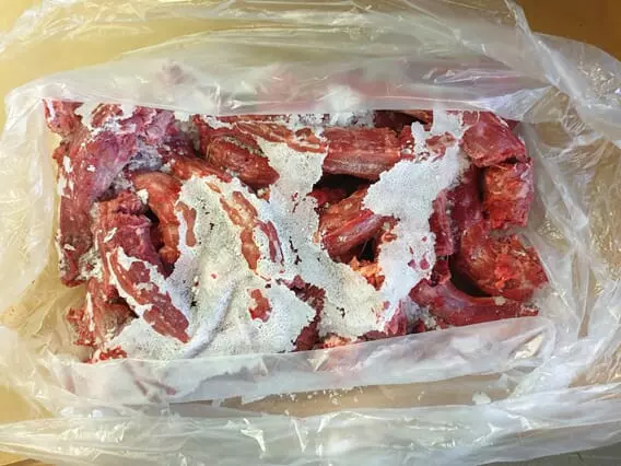 VOM Kalkunhalser frossent 10kg