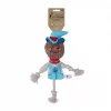 Garden Paws Scarecrow Calvin Crow S – Robust plysjleke med gjennomgående tau til liten hund