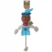 Garden Paws Scarecrow Calvin Crow M – Robust plysjleke med gjennomgående tau
