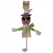 Garden Paws Scarecrow Scary Harry M – Robust plysjleke med gjennomgående tau